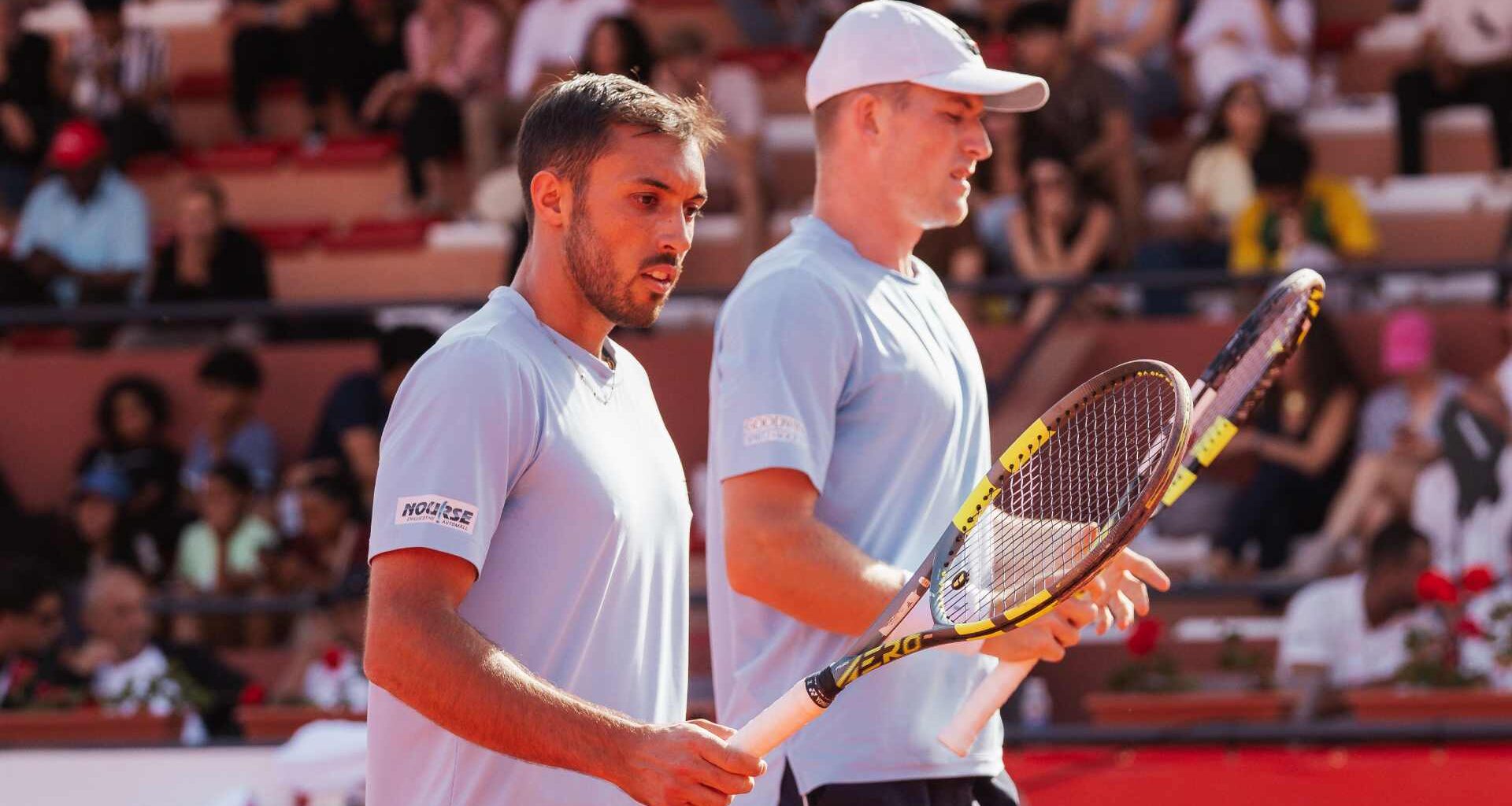 JJ Tracy and Robert Cash win their second ATP Tour title together at the Grand Prix Hassan II in Marrakech.