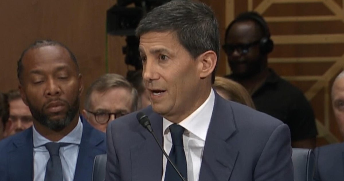 Watch: Kevin Warsh says "broad contours" of U.S. economy "are improving" - CBS News