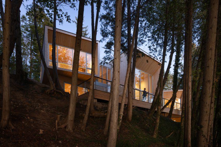 Cedar's Kin house in Canada by Omar Gandhi Architects
