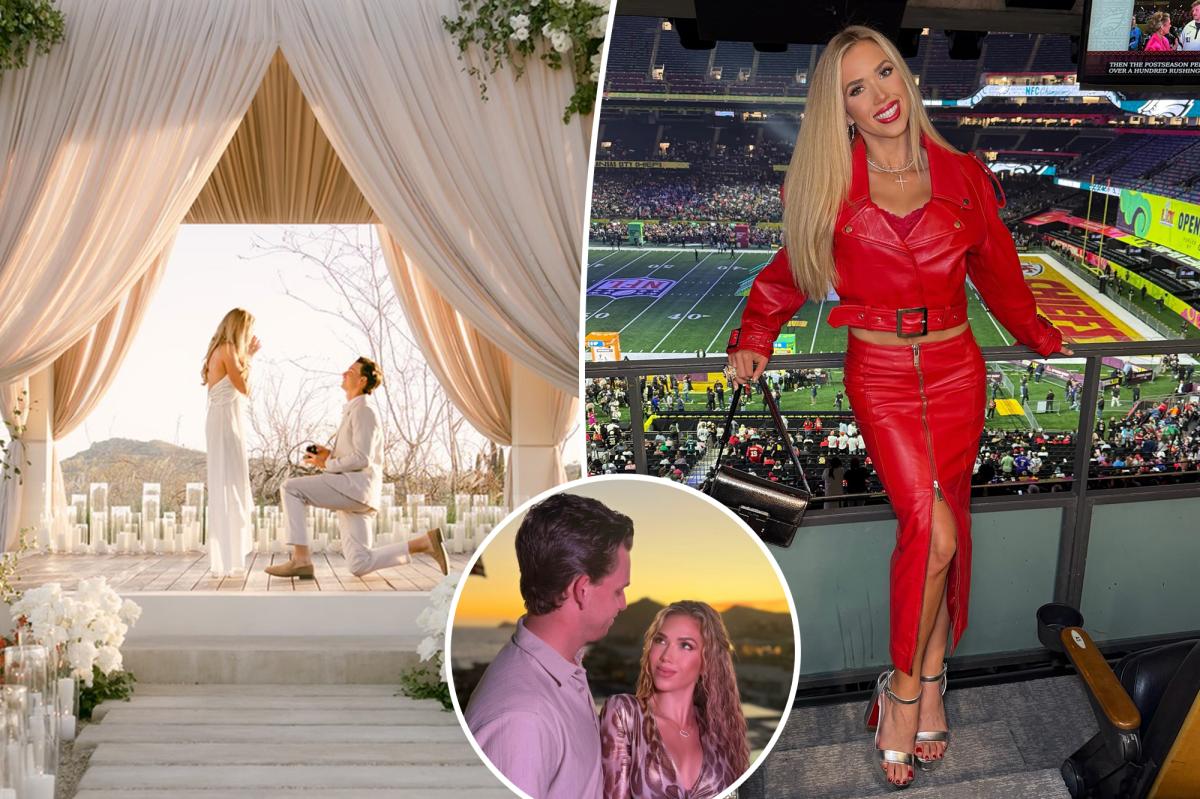 Chiefs heiress Gracie Hunt gets engaged to Derek Green