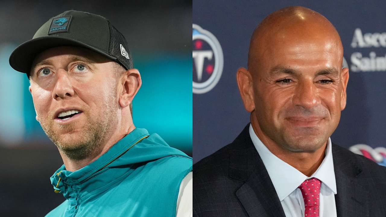Jaguars' Liam Coen, Titans' Robert Saleh squash sign-stealing beef