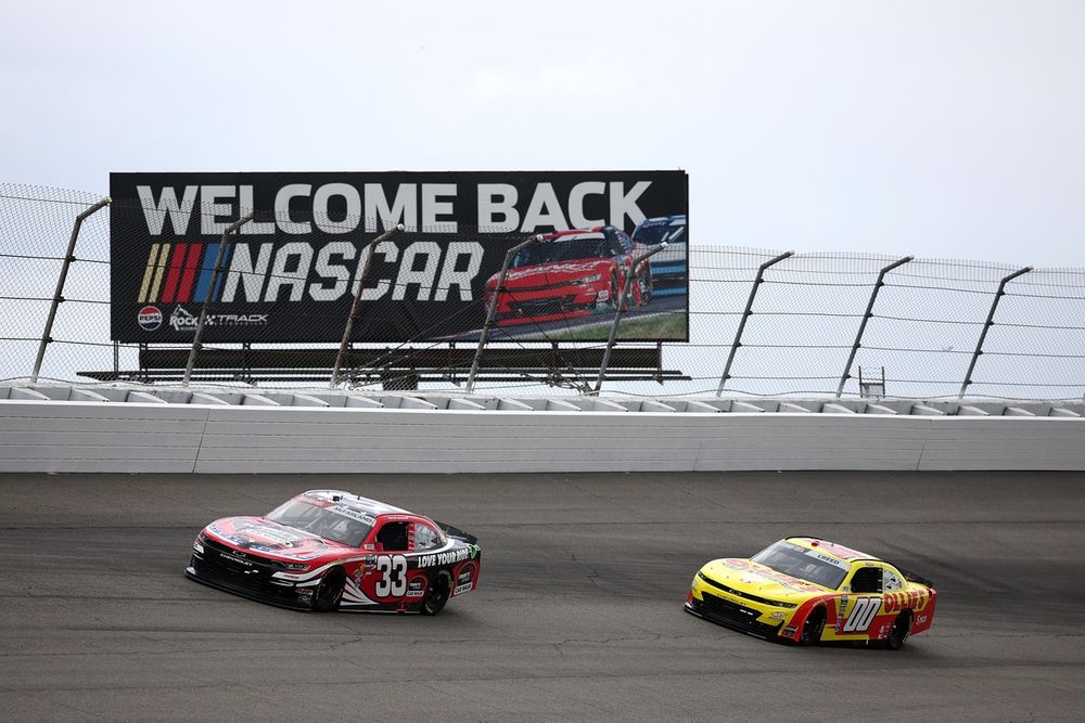 Cleetus McFarland, No. 33 Richard Childress Racing Chevrolet; Sheldon Creed, No. 00 Haas Factory Team Chevrolet