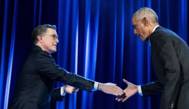 Barack Obama Set For Stephen Colbert's Final Late Show Weeks