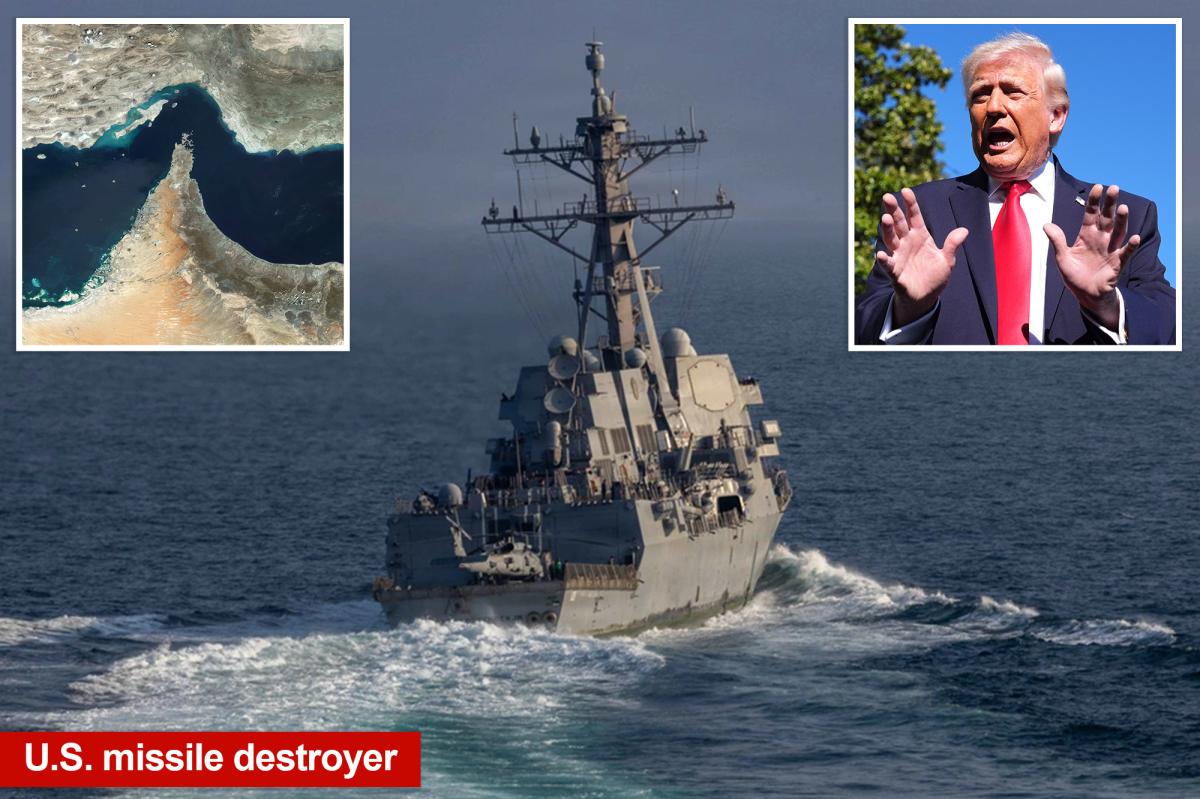 Trump announces blockade of Strait of Hormuz