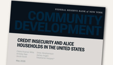Credit Insecurity and ALICE Households in the United States