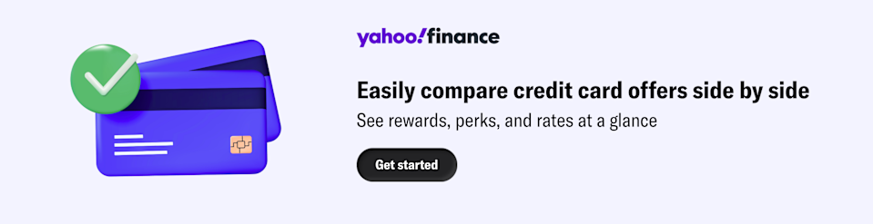Easily compare credit card offer side by side