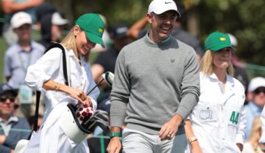 Erica Stoll joins Rory McIlroy at Masters after divorce drama details emerge