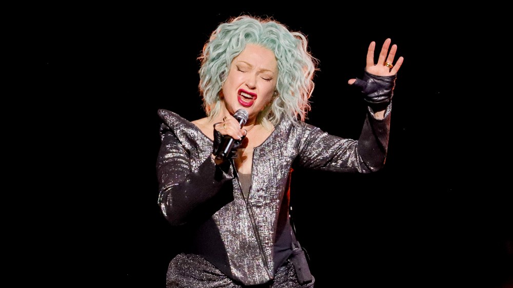 Cyndi Lauper Claps Back at Heckler During Vegas Residency Debut