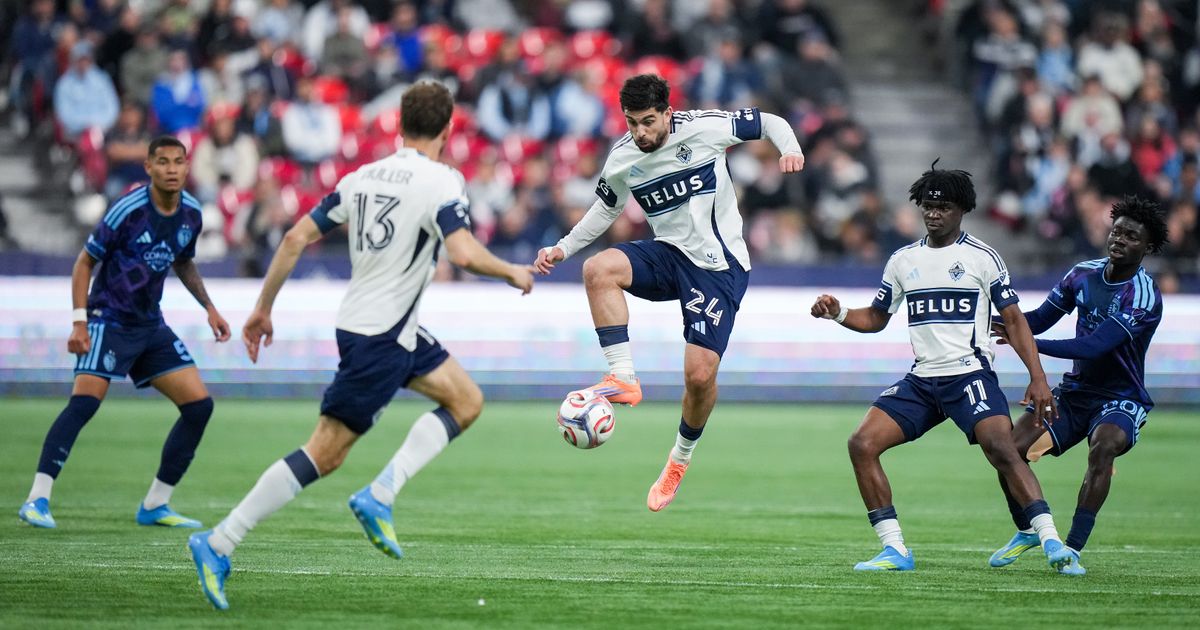 Bruno Caicedo scores 1st MLS goal, Whitecaps beat Sporting KC 3-0 for 3rd straight win :: WRAL.com