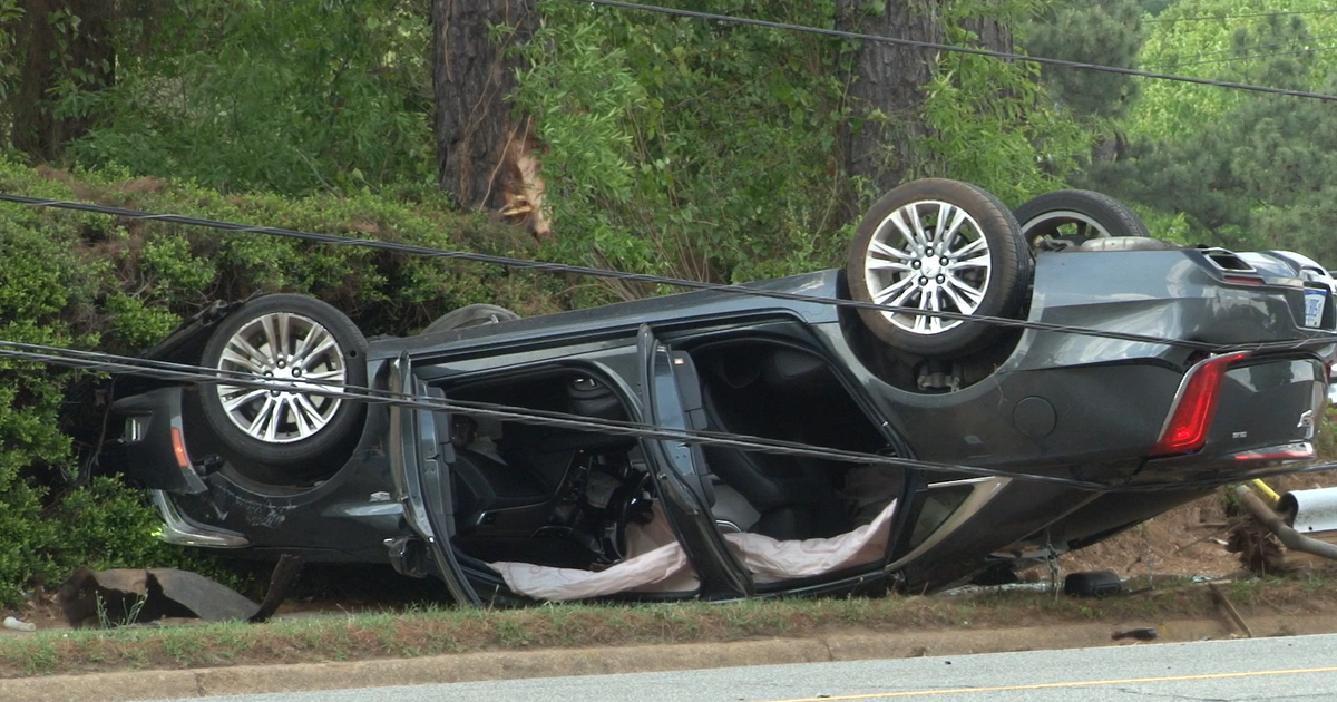 Crash, downed power lines close part of Atlantic Avenue in Raleigh :: WRAL.com