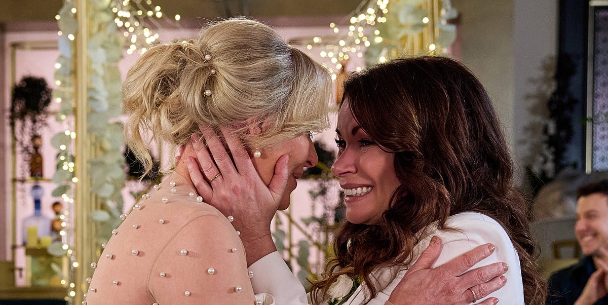 Coronation Street releases Carla and Lisa wedding scene early
