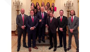 Georgia women's tennis White House photo generates chatter, parade invite from Flavor Flav; UGA says team was honored to be there