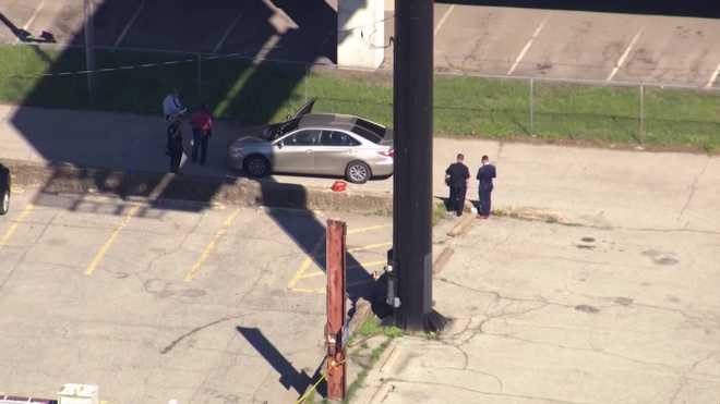 Car with bullets Car with bullets