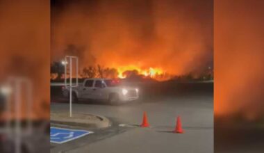 Evacuations ordered as structures lost in Española