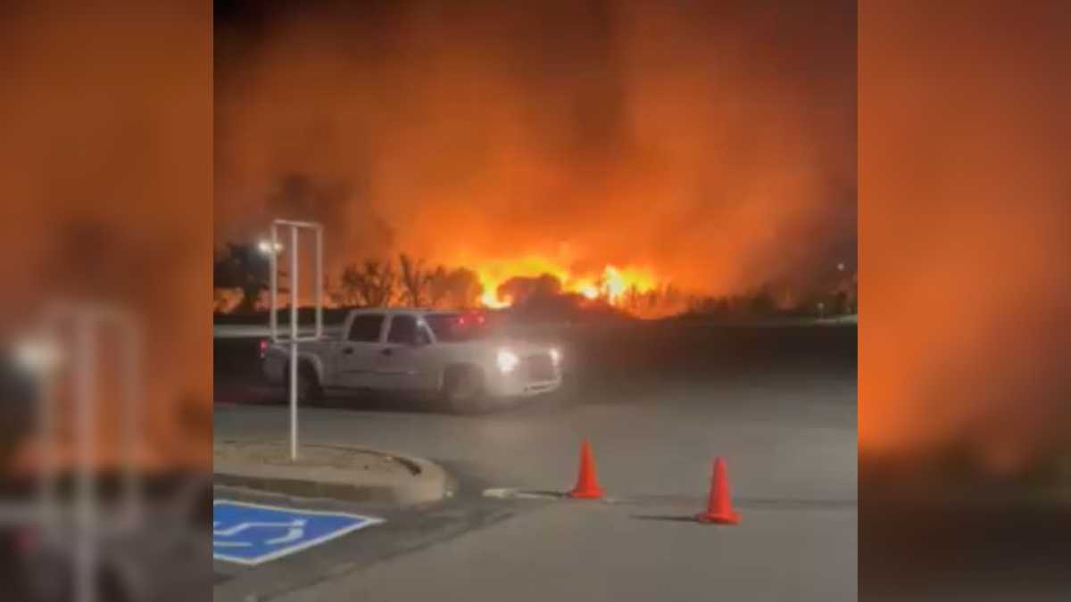 Evacuations ordered as structures lost in Española