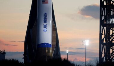 Blue Origin's third New Glenn launch faces key reuse test in rivalry with SpaceX