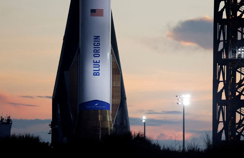 Blue Origin's third New Glenn launch faces key reuse test in rivalry with SpaceX