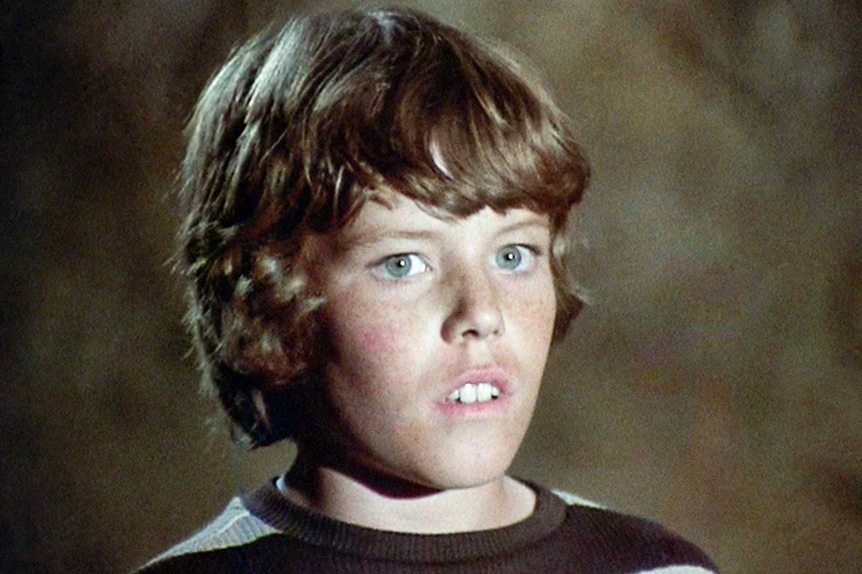 Mike Lookinland on 'The Brady Bunch' in 1972Credit: CBS via Getty