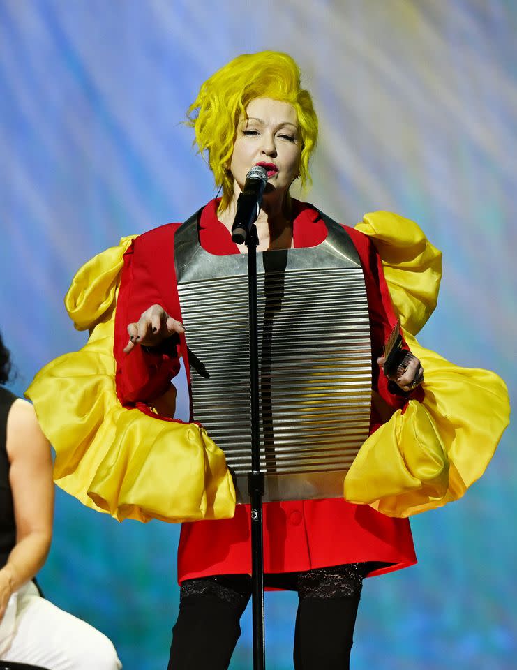 Cyndi Lauper performs in Las Vegas on April 24, 2026Credit: Denise Truscello