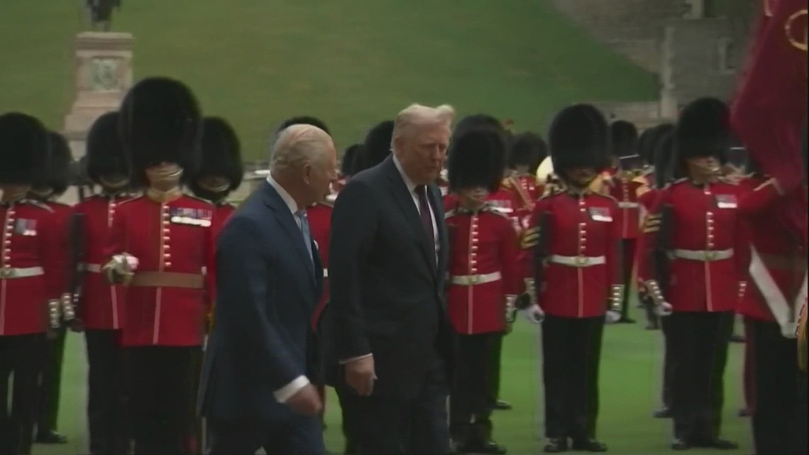 King and Queen of England visit United States to mark America's 250th birthday