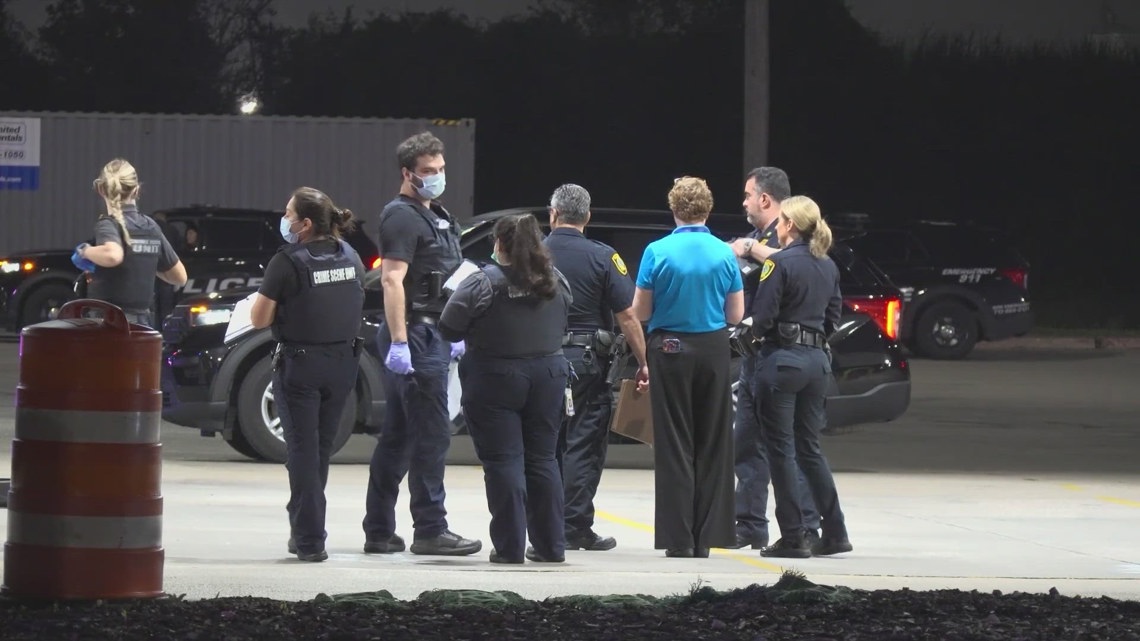 Man breaking into cars, shooting at employees, dies after shootout with police, HPD says