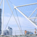 Edenland Pedestrian Bridge in Luxelakes / unarchitecte - Exterior Photography