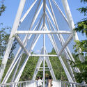 Edenland Pedestrian Bridge in Luxelakes / unarchitecte - Exterior Photography