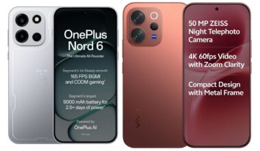Picture of OnePlus Nord 6 vs Vivo V70