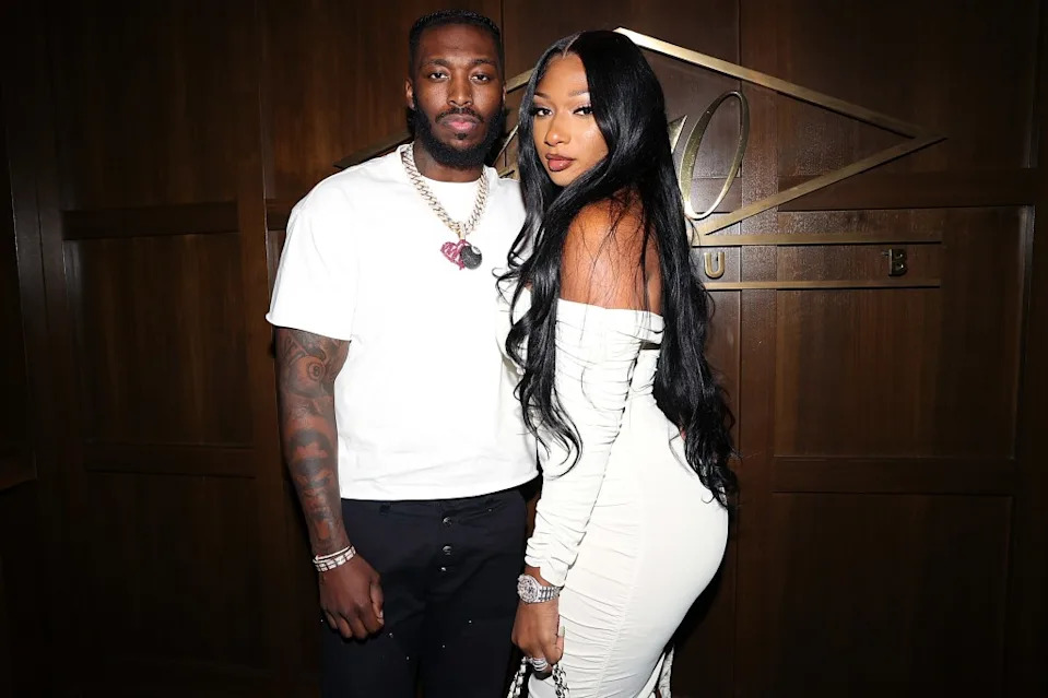 Fontaine and Megan confirmed they were dating in February 2021 and parted ways in 2023. Getty Images for 40/40 Club