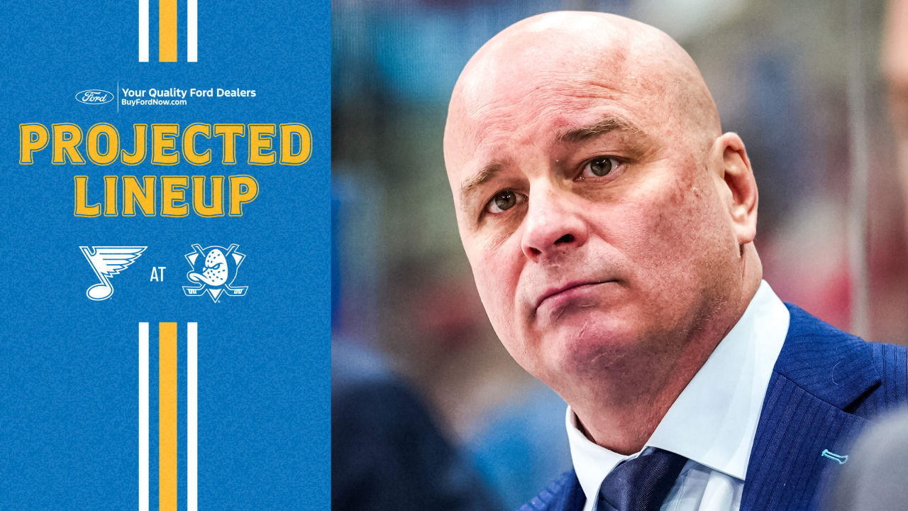 Projected Lineup: April 3 at Anaheim