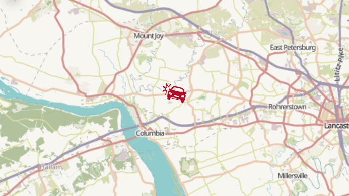 Lancaster County, Pa. crash leaves driver dead, another injured, police say