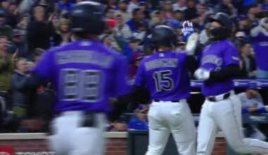 Johnson's go-ahead 2-run double in the 6th helps Rockies beat Dodgers 4-3