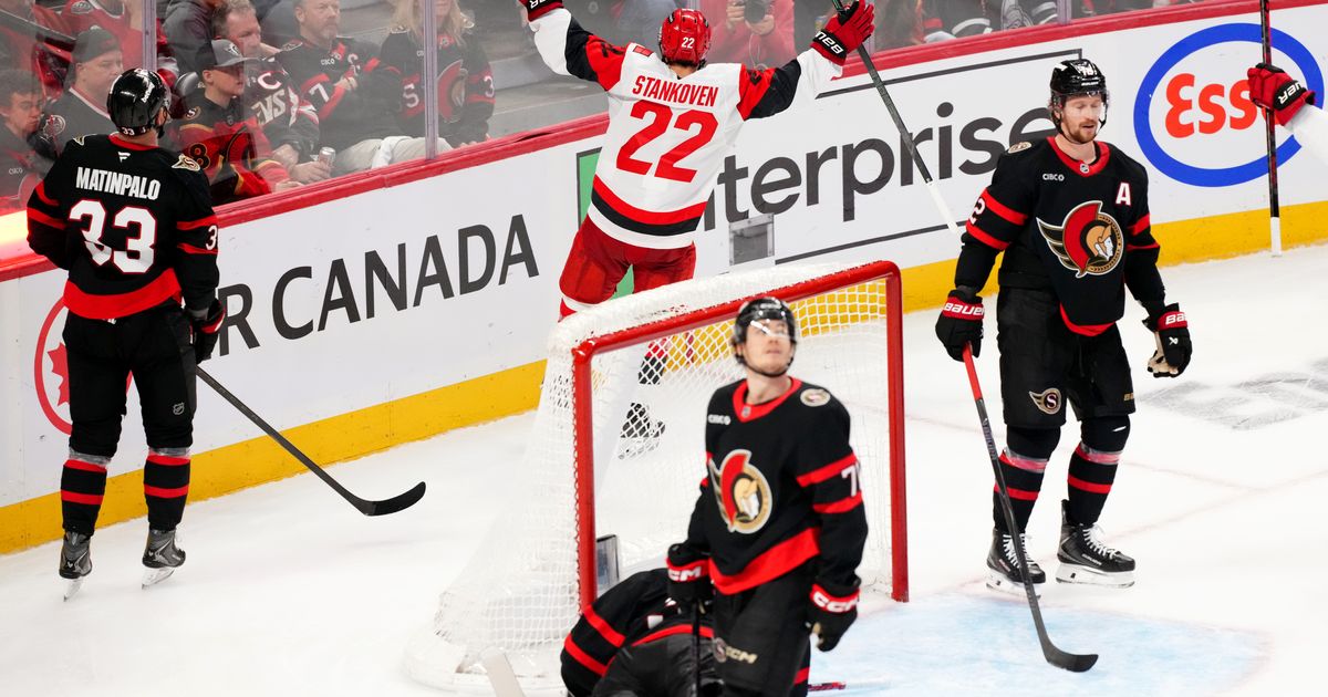 Stankoven scores again, Hurricanes complete 4-game sweep of Senators :: WRAL.com