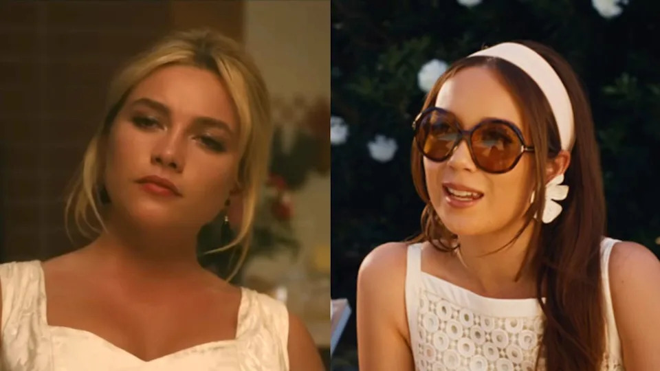  Florence Pugh in Don't Worry Darling, Laufey in the Madwoman music video. 