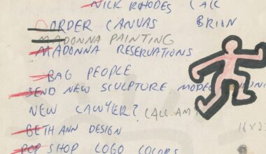 Keith Haring’s Ordinary, Extraordinary To-Do Lists