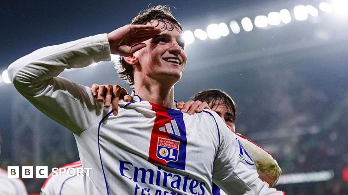 Tyler Morton in action for Lyon