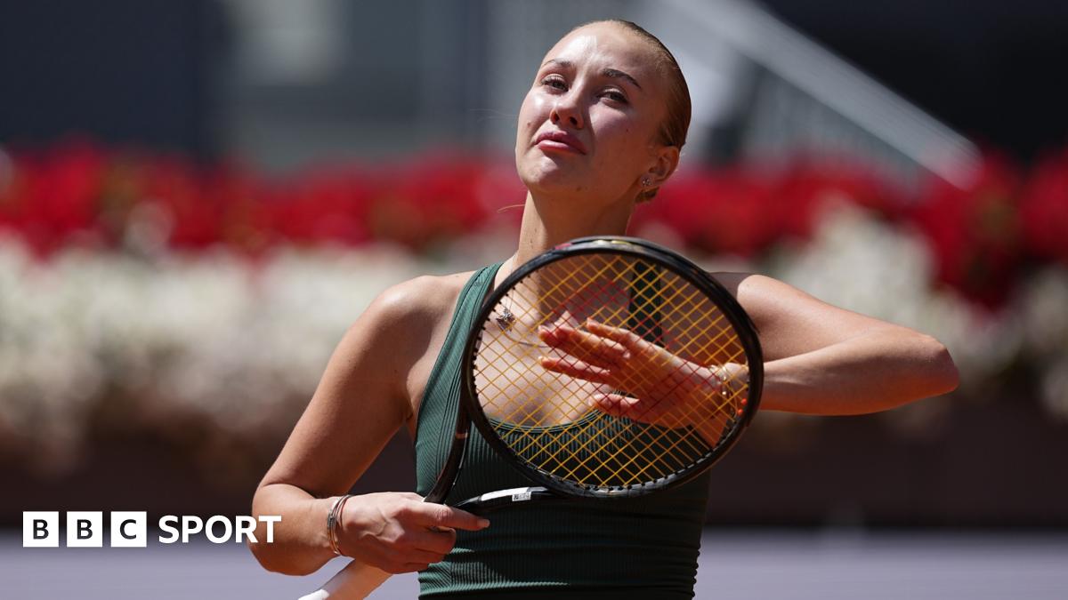 Anastasia Potapova at Madrid Open