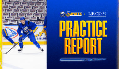 Practice Report | Lineup notes and player comments on the eve of Game 1