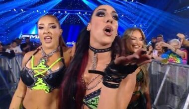 Paige’s first title defense is ruined by NXT’s Jacy Jayne and Fatal Influence