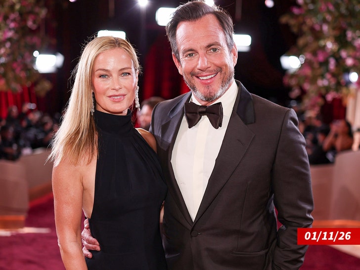 SUB-Will Arnett and Carolyn Murphy getty