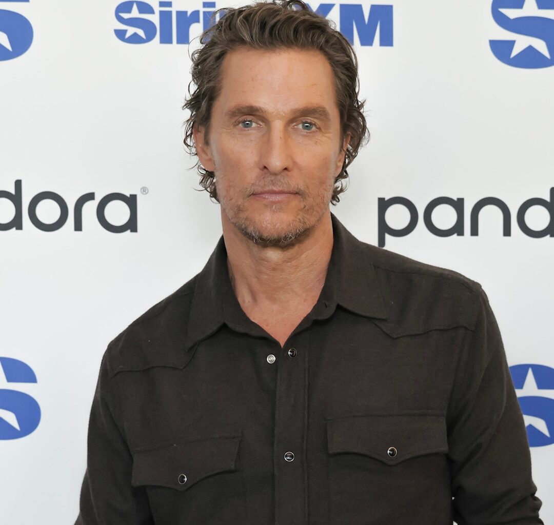 Matthew McConaughey's Blonde Pigtail Hair Transformation
