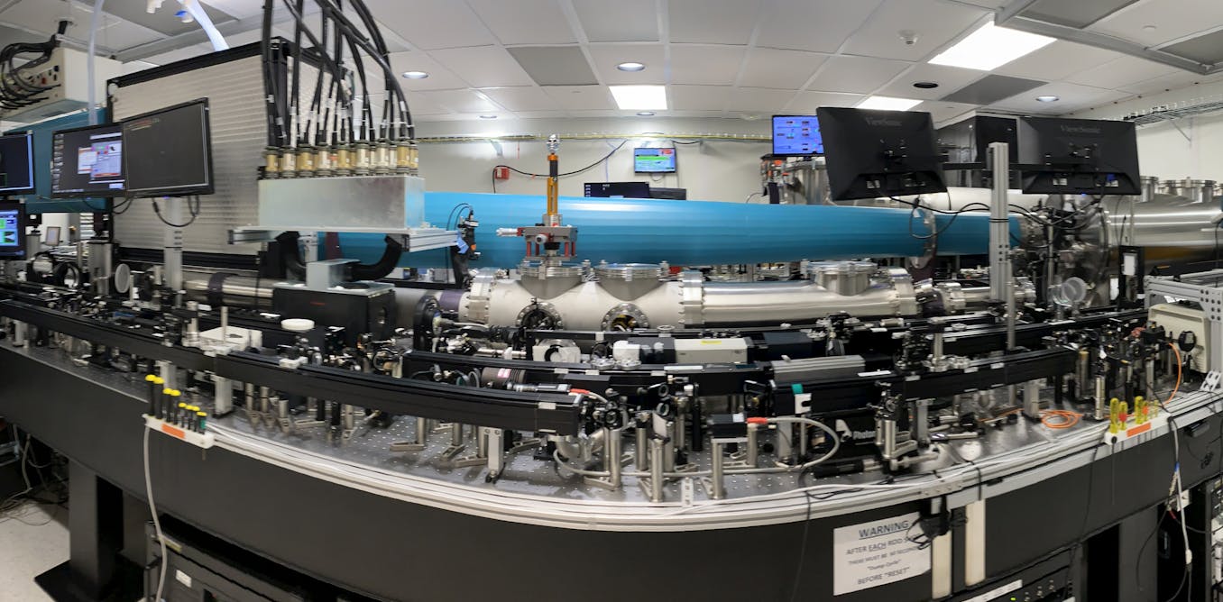 I’ve fired one of America’s most powerful lasers – here’s what a shot day looks like