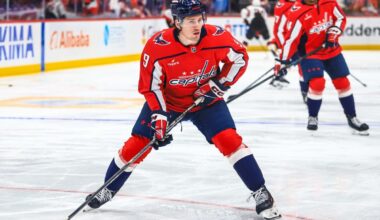 No Capitals player had more points in March’s must-win games than Ryan Leonard: ‘He loves these games. That’s just his DNA as a person and as a player.’
