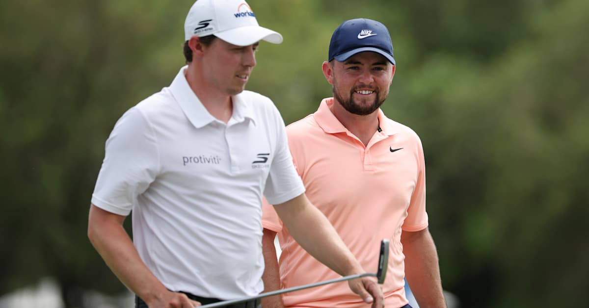 Fitzpatrick brothers post tournament-record 57, take four-shot lead in Zurich Classic of New Orleans