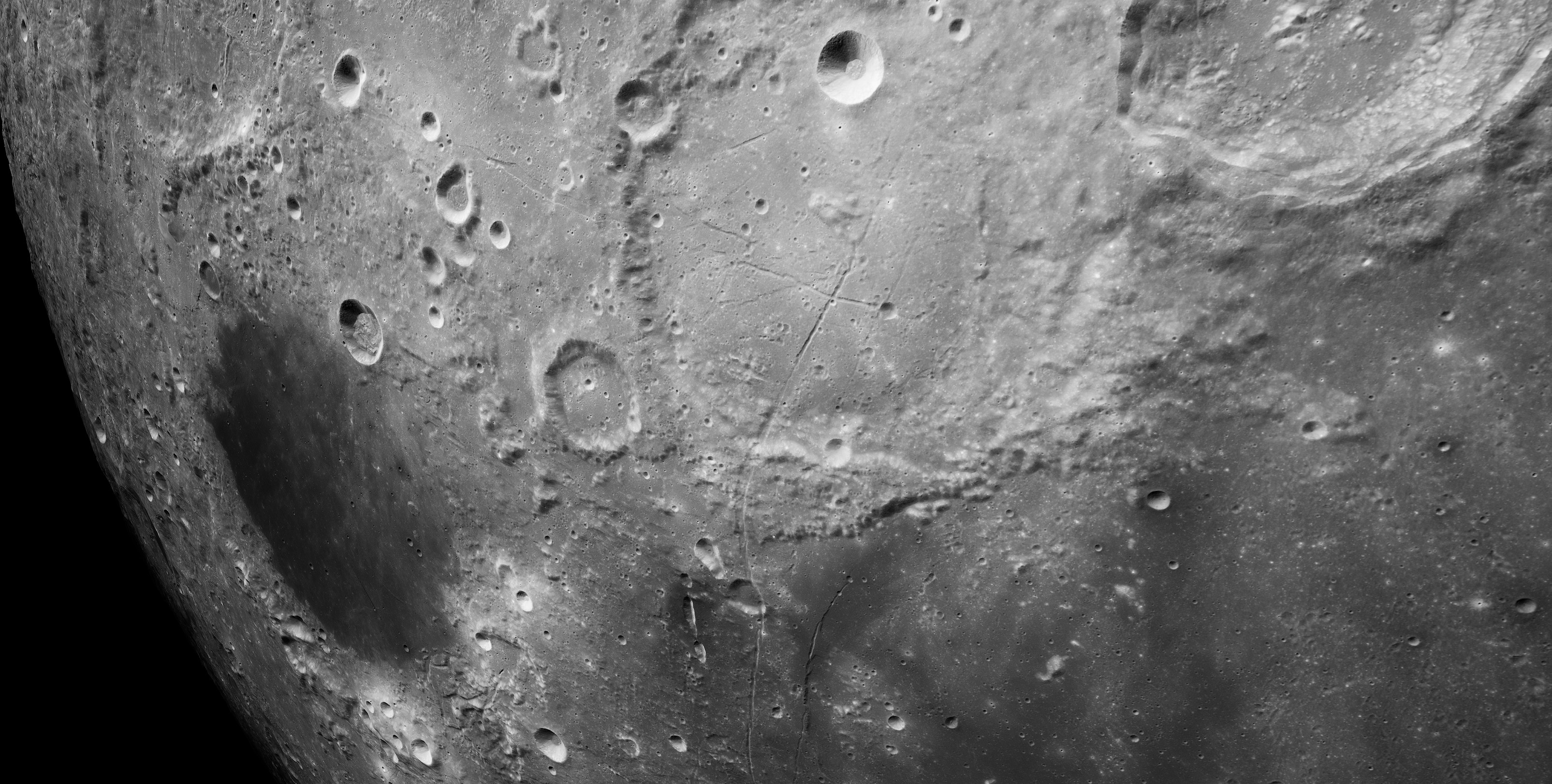 Unreal Engine 5 render of the moon's surface