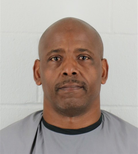 Mugshot of former NFL player and coach Dave Merritt.