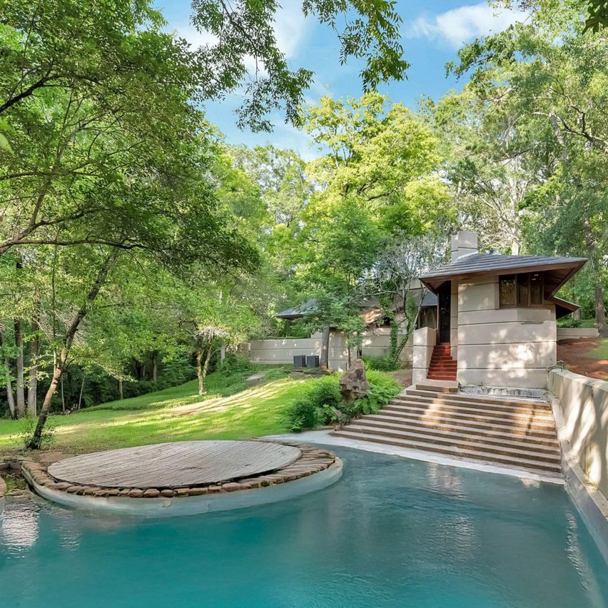 Frank Lloyd Wright house in Jackson