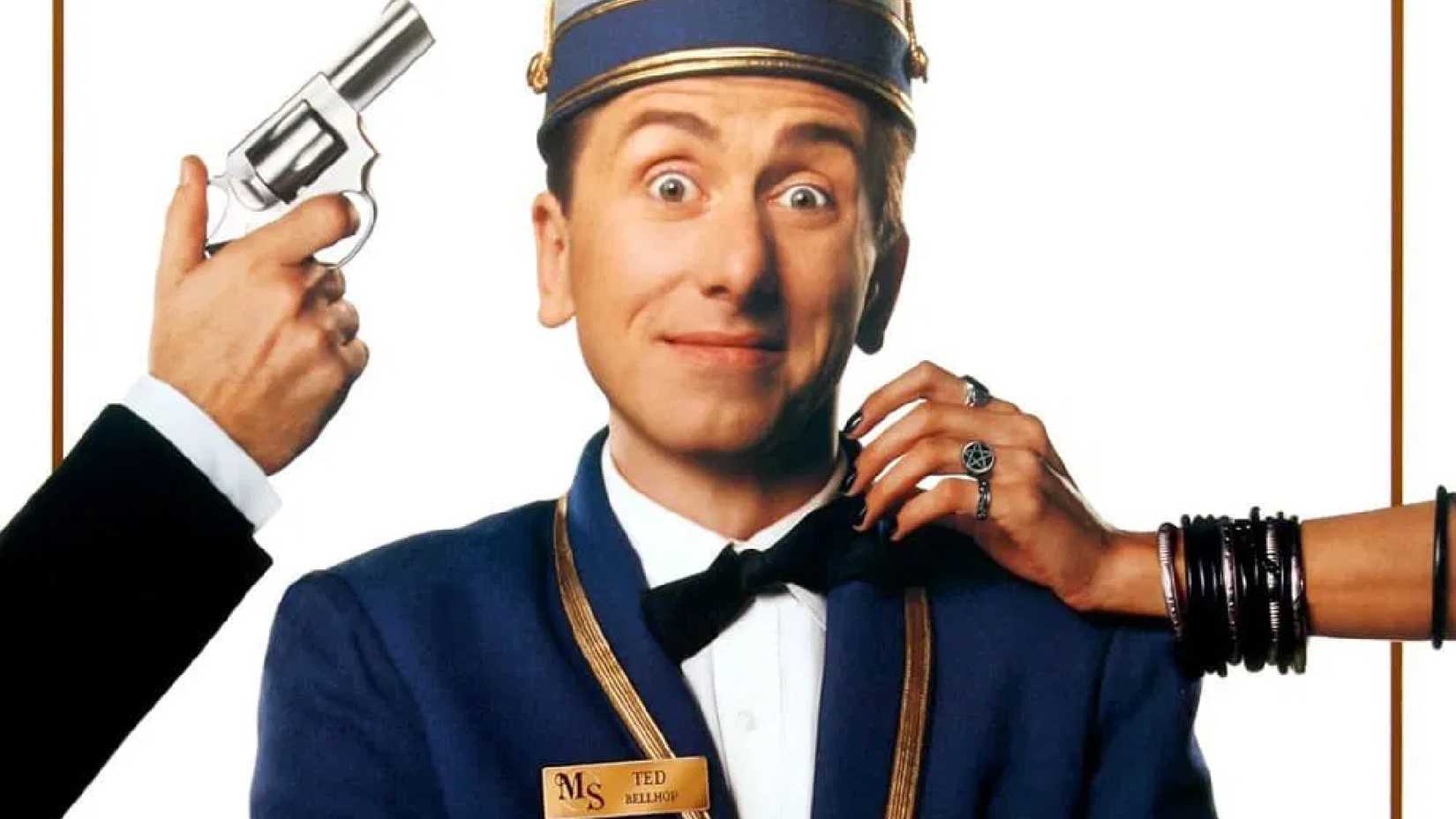 four rooms poster with Tim Roth
