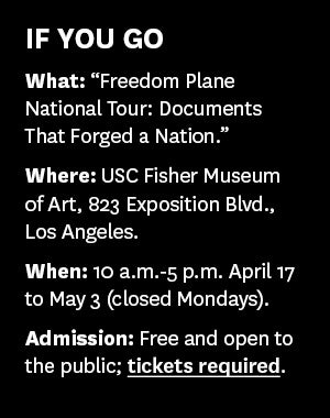 Freedom Plane exhibit info