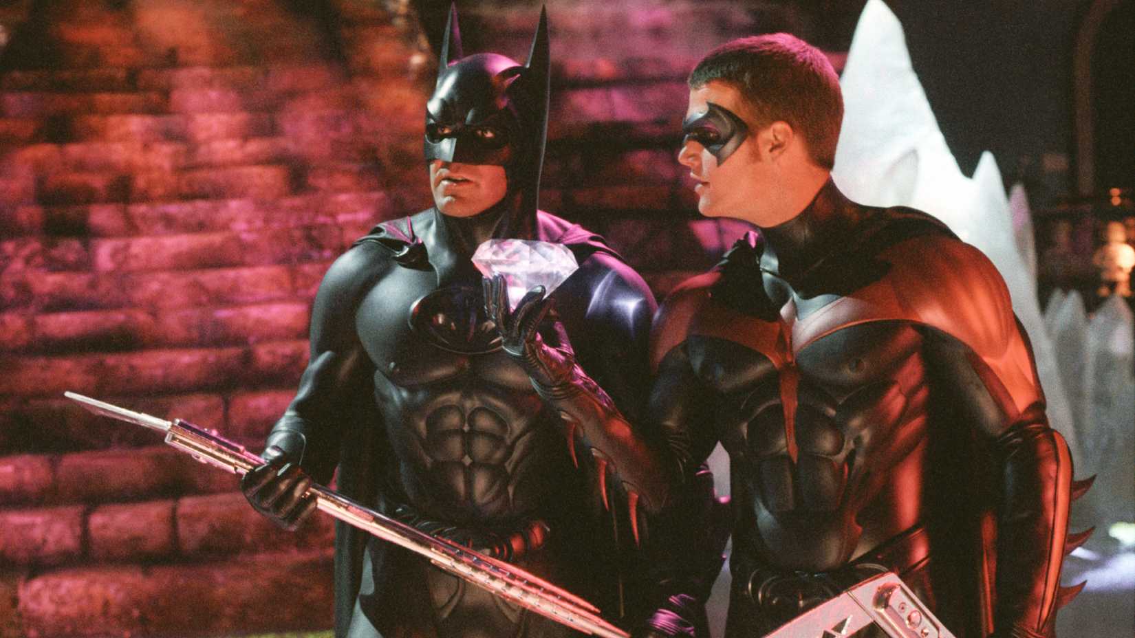 George Clooney and Chris O'Donnell in Batman & Robin (1)